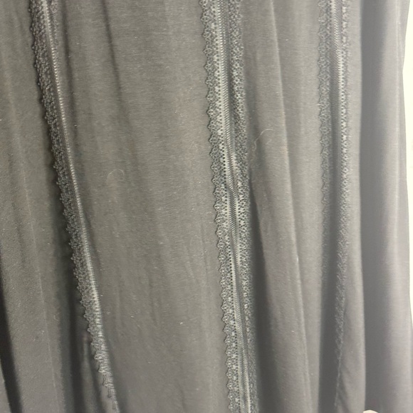 Torrid LBD Dress Black Knit/lace Inlays Sz 3 - Picture 3 of 6